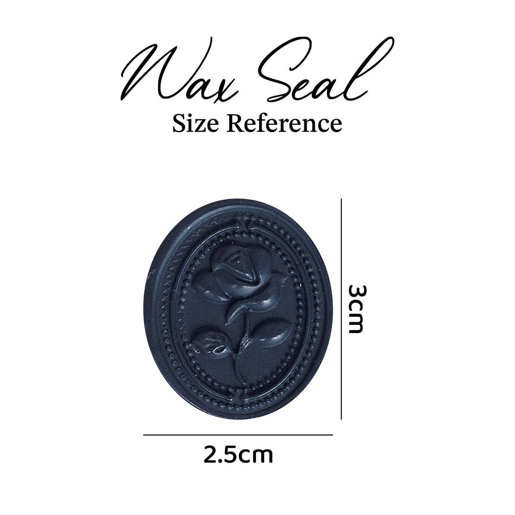 OHJOLLY 1Pcs Vintage Wax Seal Stamp Wax Stamp Seal Wax Sealing Wax Stamp Ready Made Wax Stamp 火漆 火漆印章 火漆 印章 2