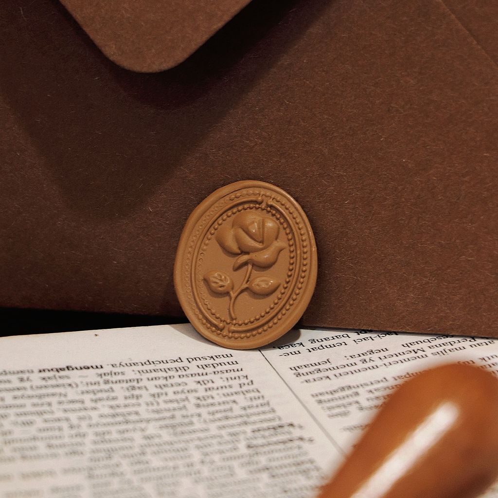 OHJOLLY 1Pcs Vintage Wax Seal Stamp Wax Stamp Seal Wax Sealing Wax Stamp Ready Made Wax Stamp 火漆 火漆印章 火漆 印章 8