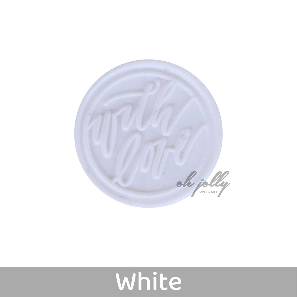 OHJOLLY 1Pcs Ready Made Wax Stamp Seal Stamp Set Sealing Wax Stamp Wax Seals Wedding Wax Seal Sticker 火漆 火漆印章 10