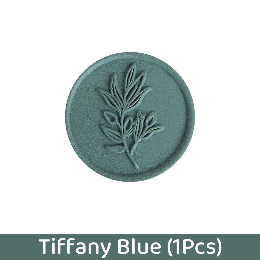 OHJOLLY 1Pcs Leaf Wax Seal Stamp Wax Stamp Seal Wax Sealing Wax Stamp Ready Made Wax Stamp 火漆 火漆印章 火漆 印章 12