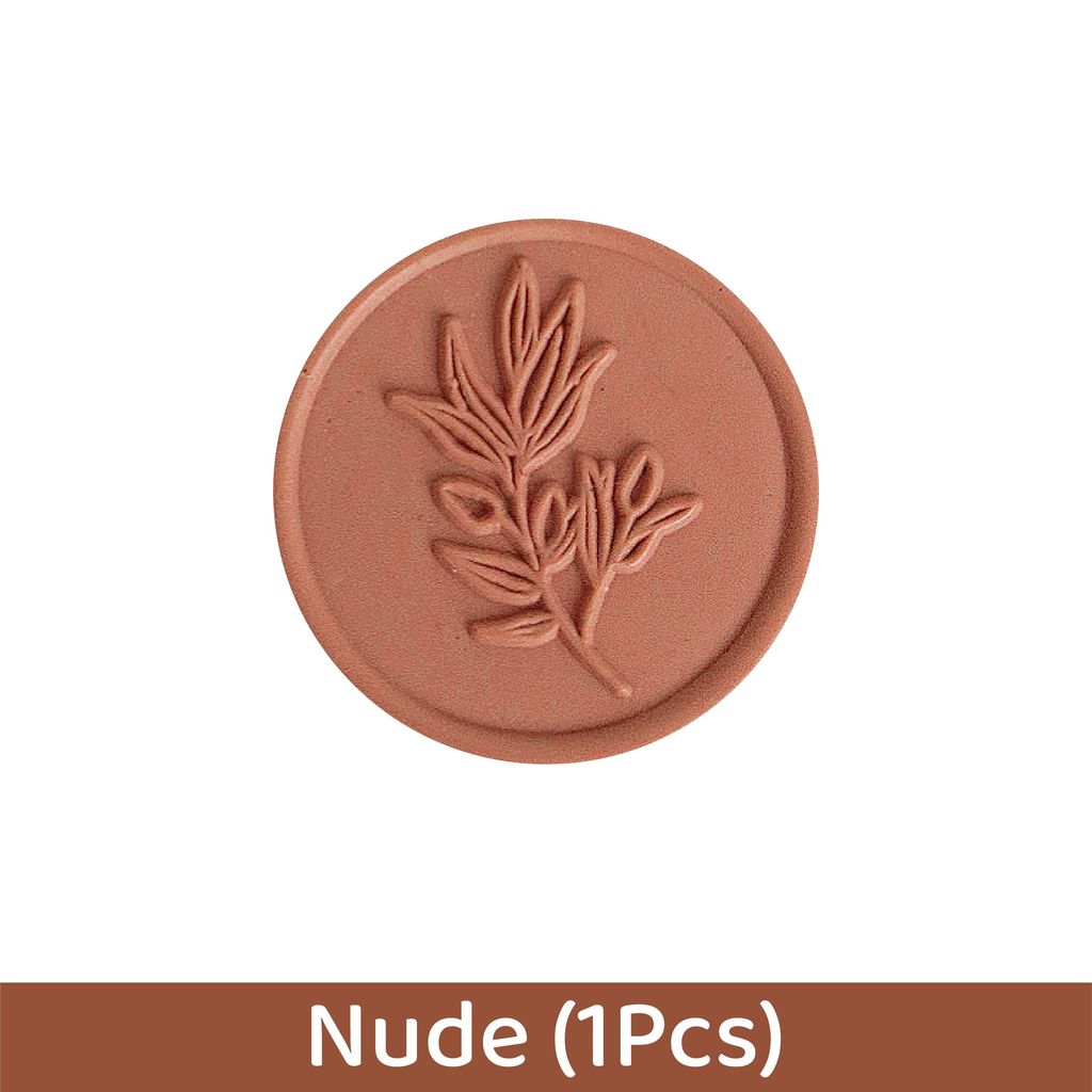 OHJOLLY 1Pcs Leaf Wax Seal Stamp Wax Stamp Seal Wax Sealing Wax Stamp Ready Made Wax Stamp 火漆 火漆印章 火漆 印章 11