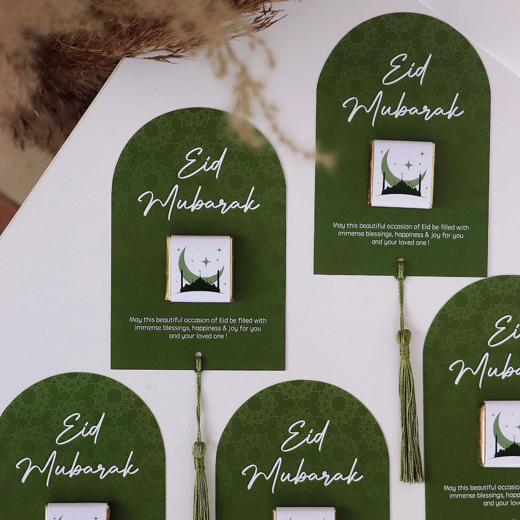 OHJOLLY 1Pcs Raya Gift Set Raya Berlys Chocolate Doorgift Ramadhan Gift Hari Raya Coklat Bar Beryls Hadiah Hari Raya 5