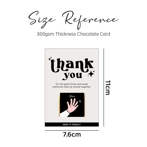 OHJOLLY 1Pcs Farewell Chocolate Gift Set Gift Farewell Gift For Colleague In Bulk Beryls Chocolate Gift Coklat Beryls 2