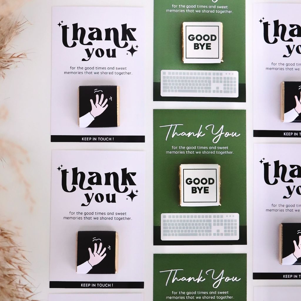 OHJOLLY 1Pcs Farewell Chocolate Gift Set Gift Farewell Gift For Colleague In Bulk Beryls Chocolate Gift Coklat Beryls 9