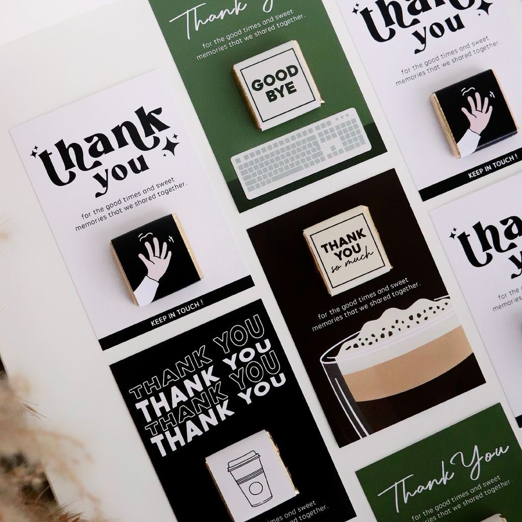 OHJOLLY 1Pcs Farewell Chocolate Gift Set Gift Farewell Gift For Colleague In Bulk Beryls Chocolate Gift Coklat Beryls 6