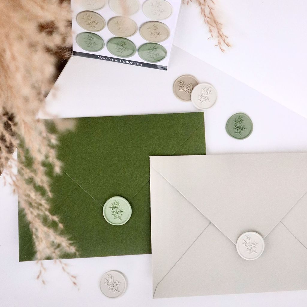 OHJOLLY 9Pcs Ready Made Wax Seal Stamp Set Wax Stamp Wax Seal Set Sealing Wax Stamp Set Wax Stamp Set 火漆 印章 火漆印章 4