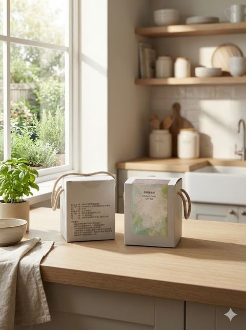 Kitchen herb DIY kit 1