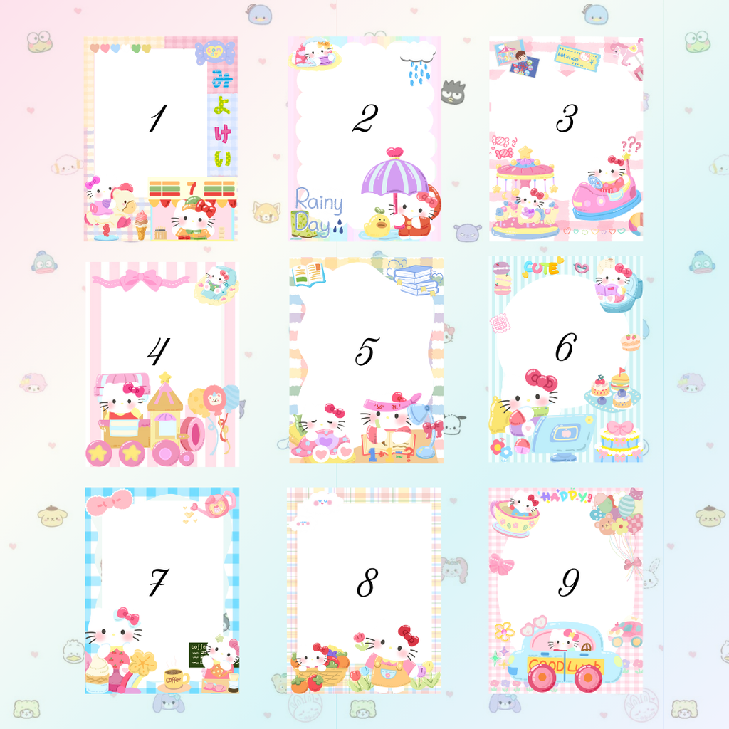 sanrio ins post