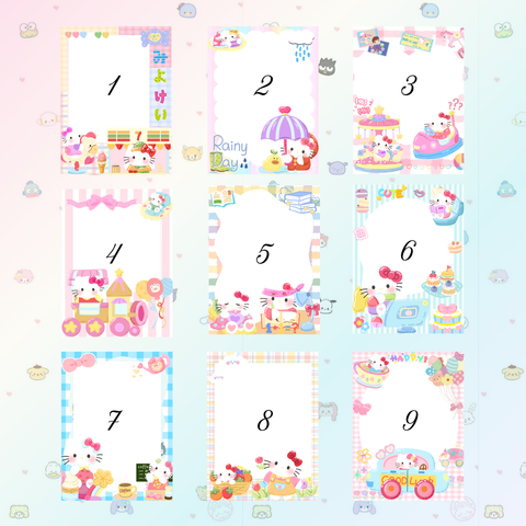 sanrio ins post