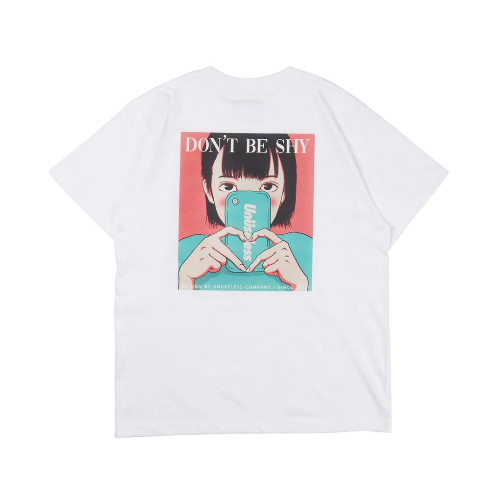 害羞女孩-白2