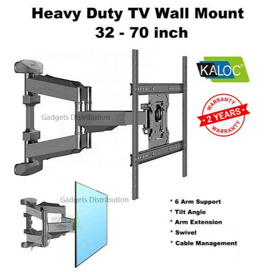 KALOC ULTRA STRONG X4 X5 X7 X8 S8 SLIM WALL MOUNT LED TV BRACKET