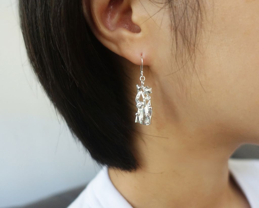mariine snow earring1