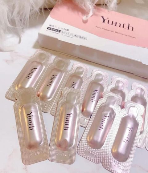 日本Yunth 100%高純度生維他命美白導入美容液(1mlx28支/盒) – 京