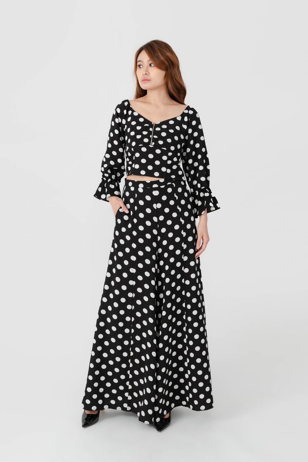 Omar Polka Dot Blouse5
