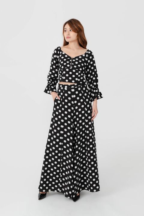 Omar Polka Dot Blouse5