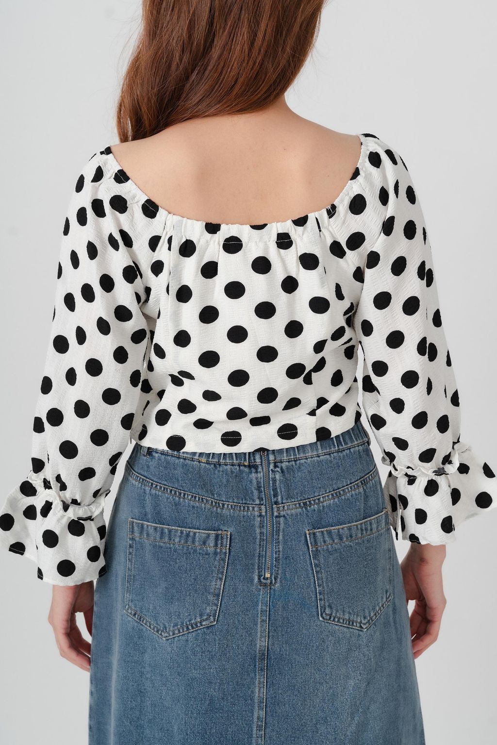 Omar Polka Dot Blouse4