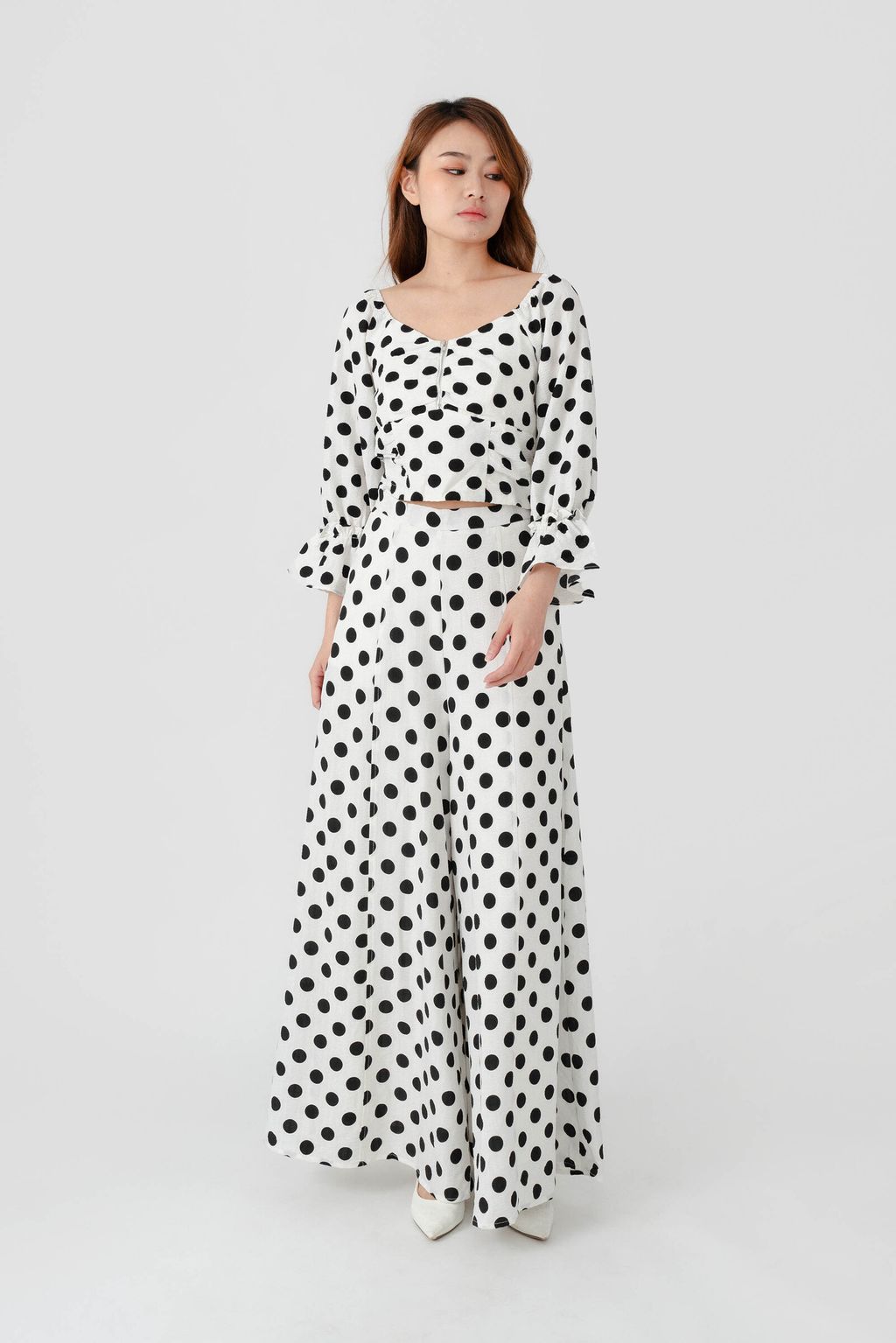 Omar Polka Dot Blouse9