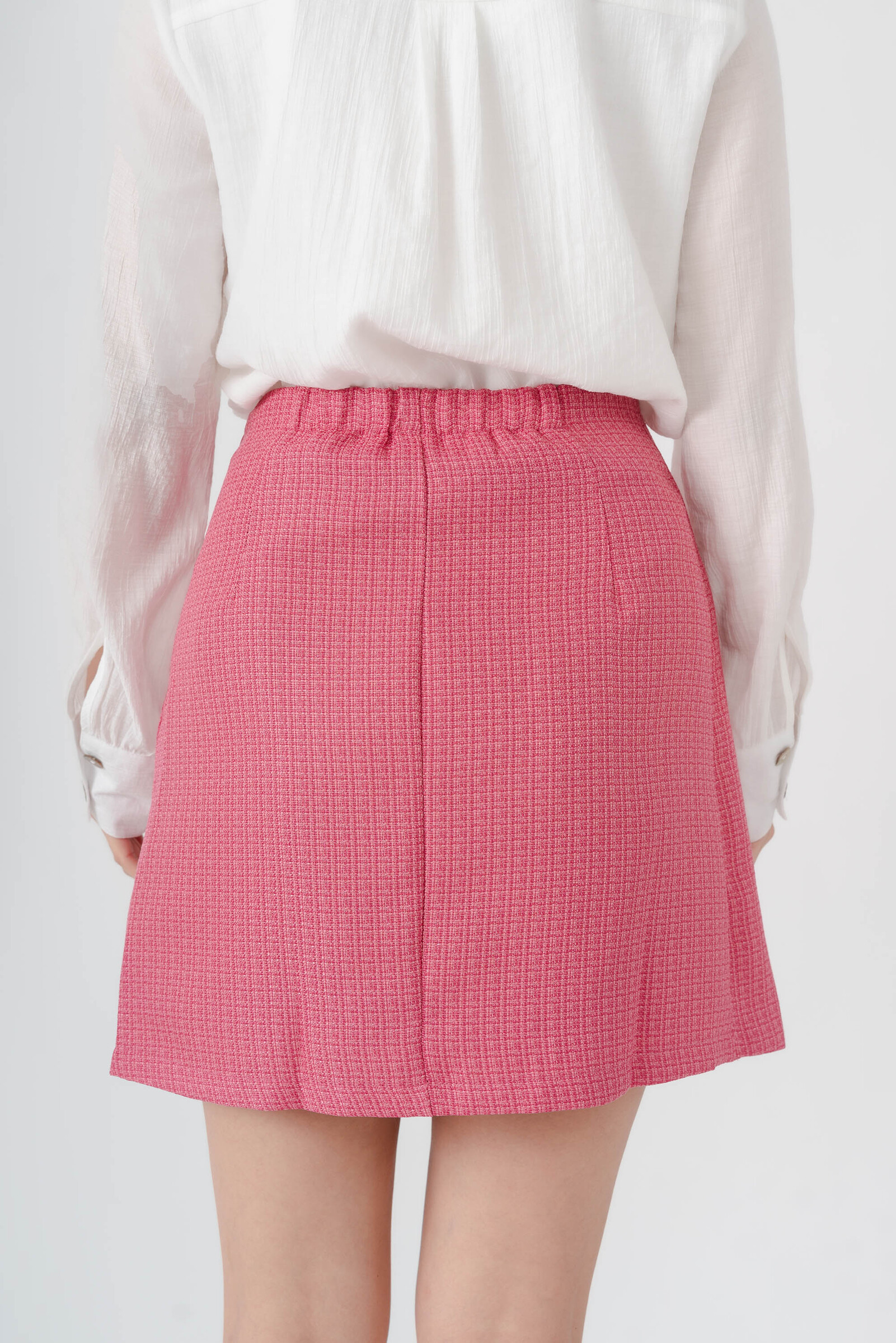 Rylee Tweed Denim Spliced Jacket11