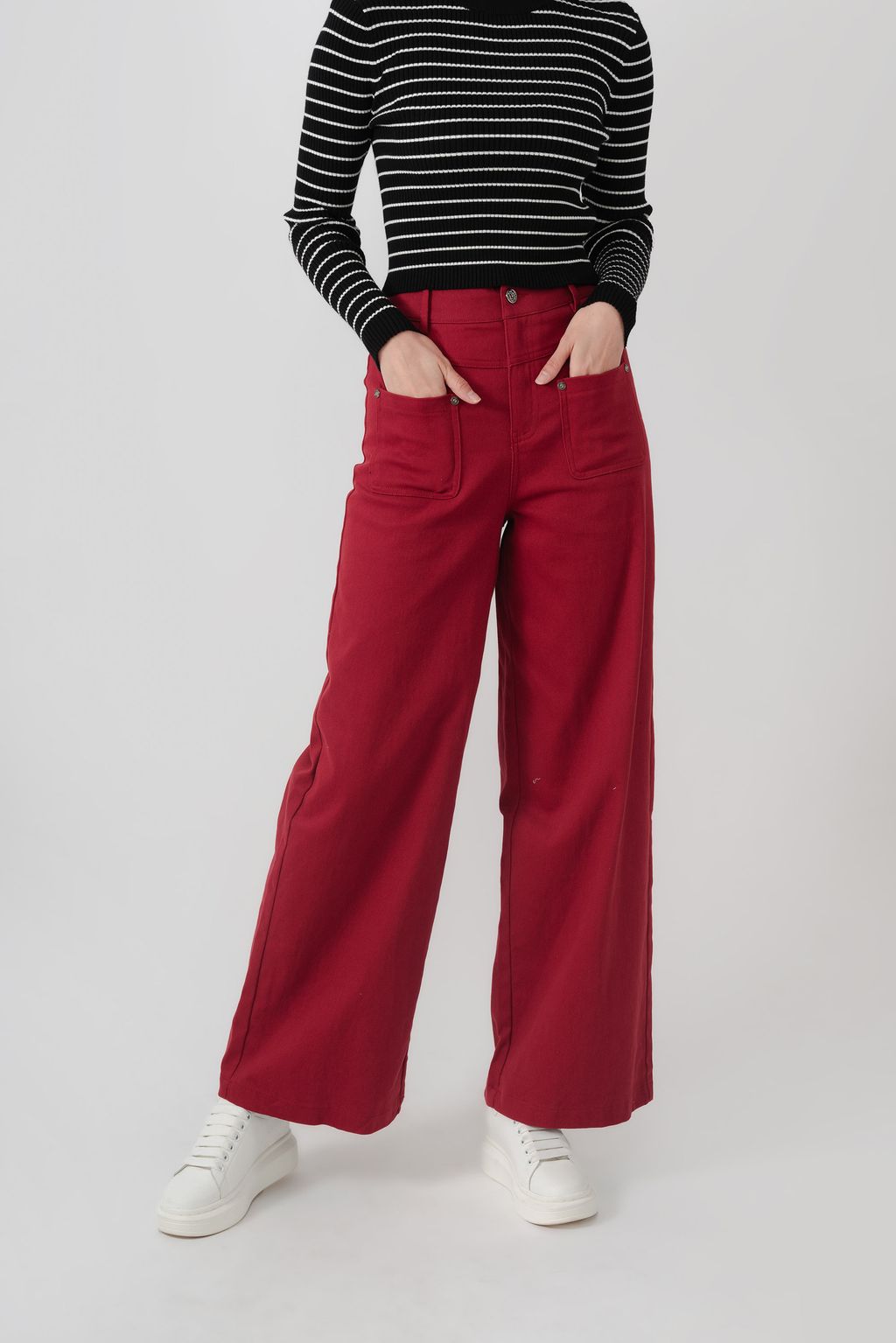 Lily Twill Wide Leg Pants18