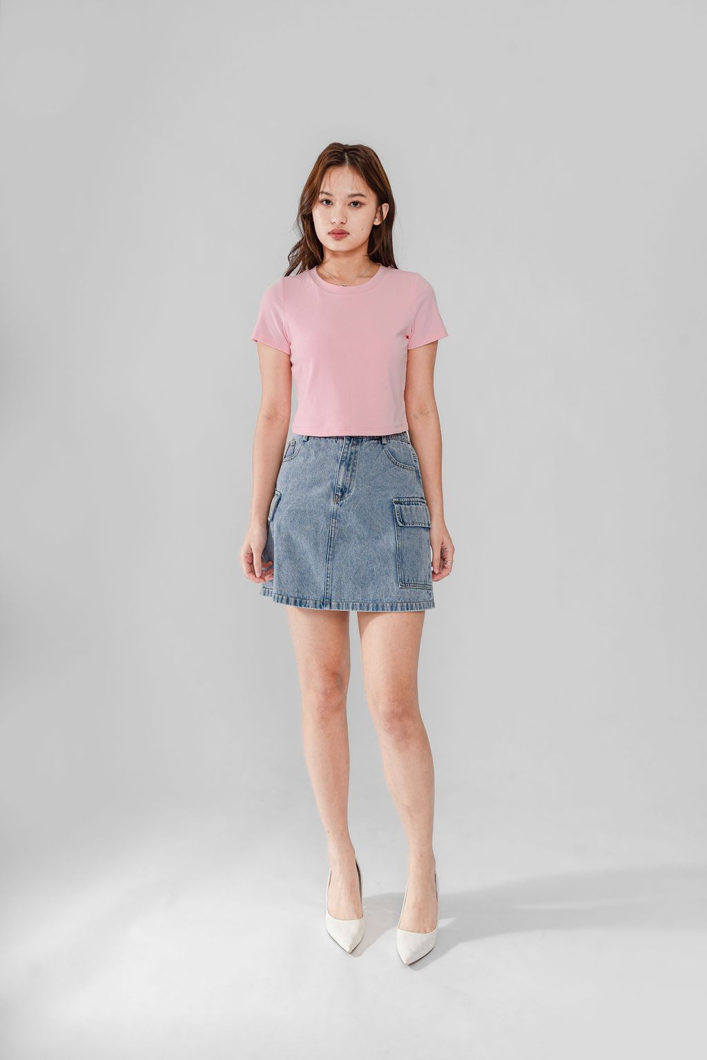 Meg Denim Skirt1