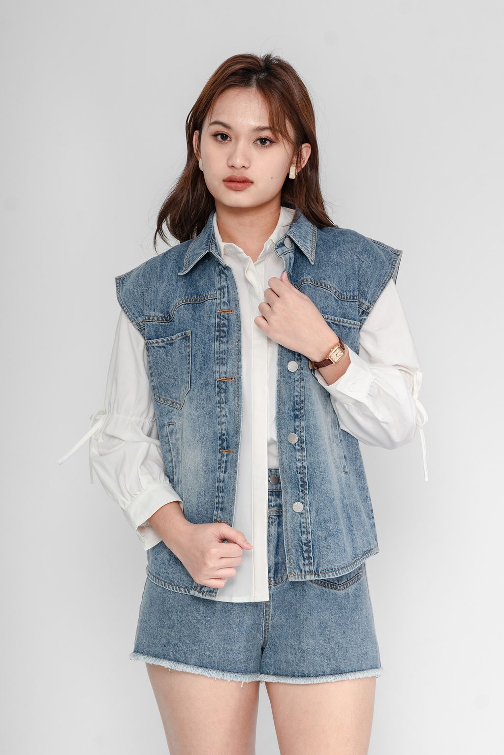 Maureen Denim Vest2