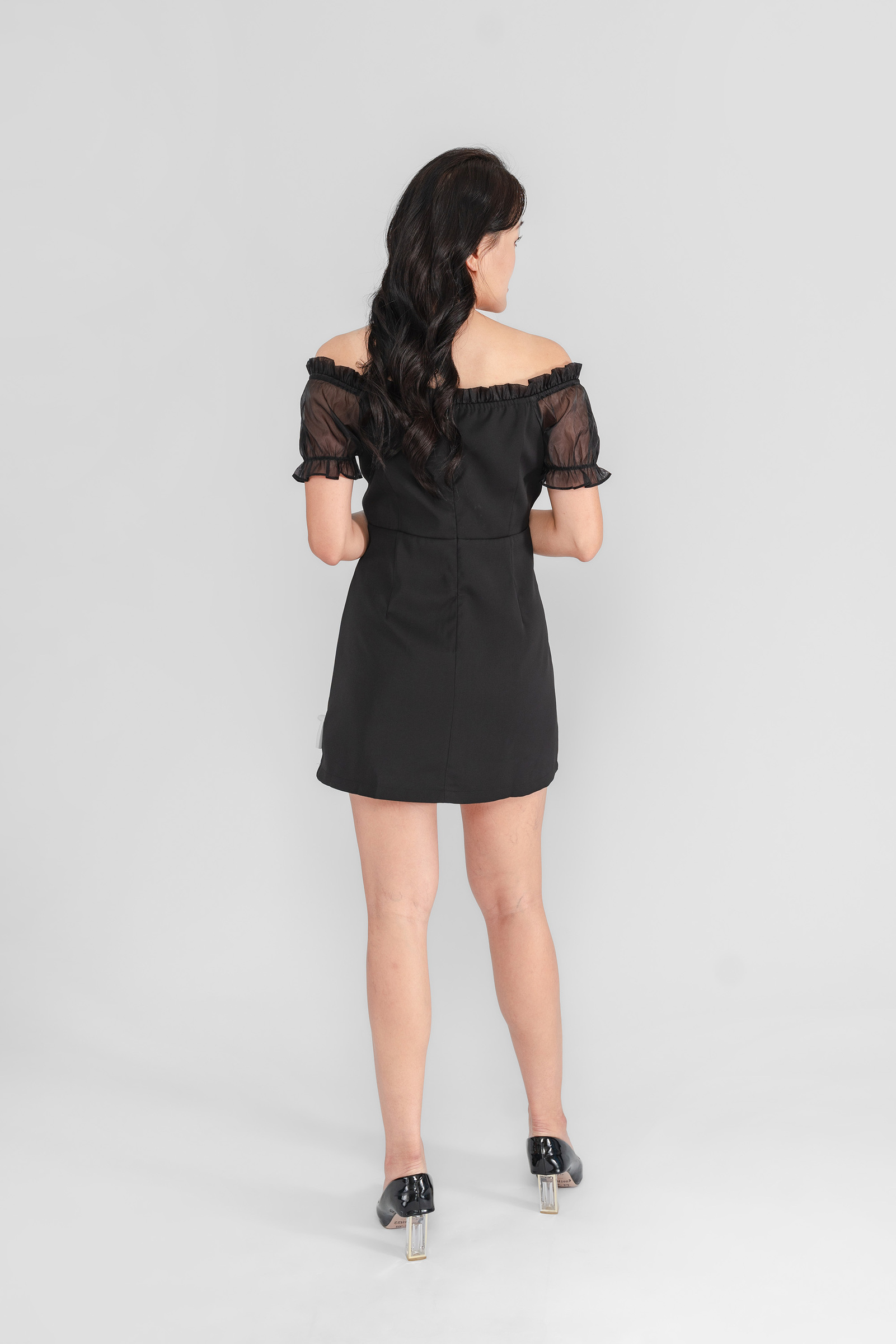 Tina Puff Sleeve Mini Dress7