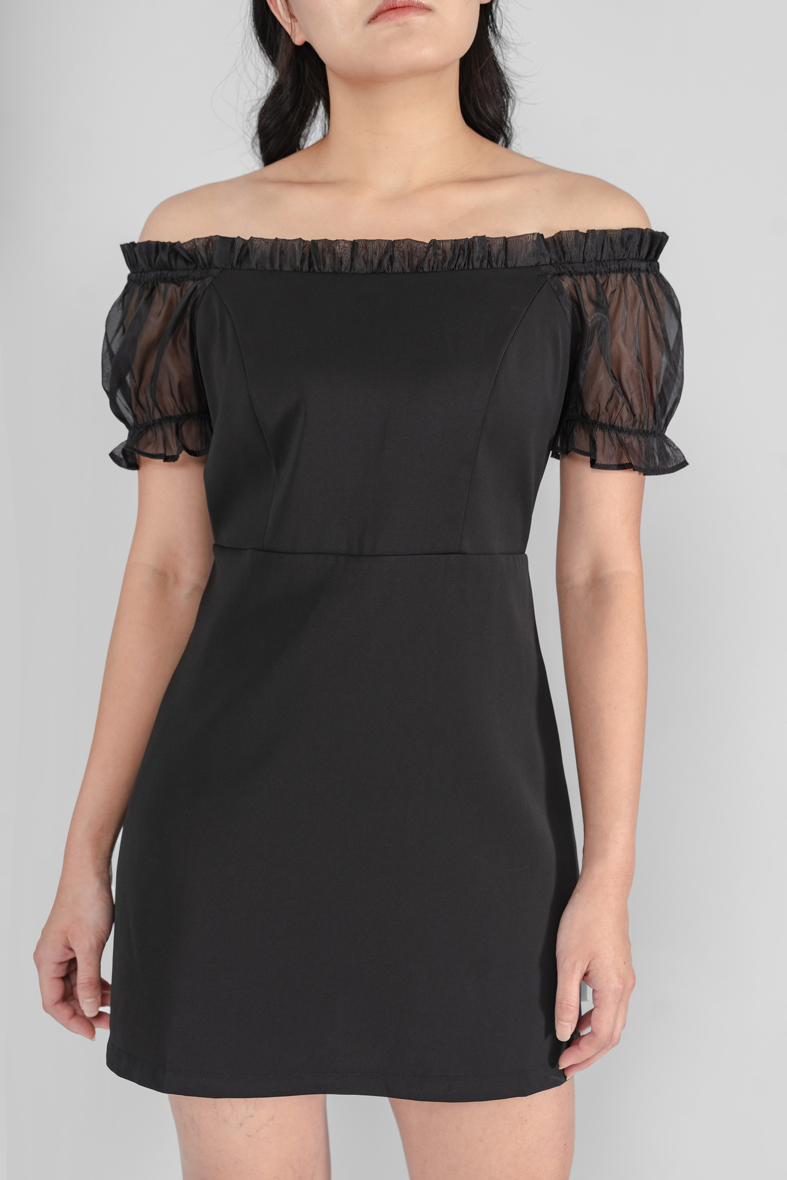 Tina Puff Sleeve Mini Dress5