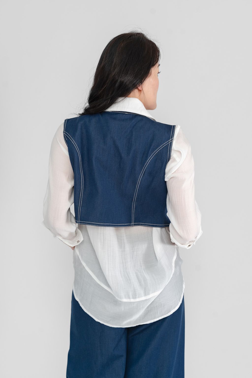 Sara Denim Vest6