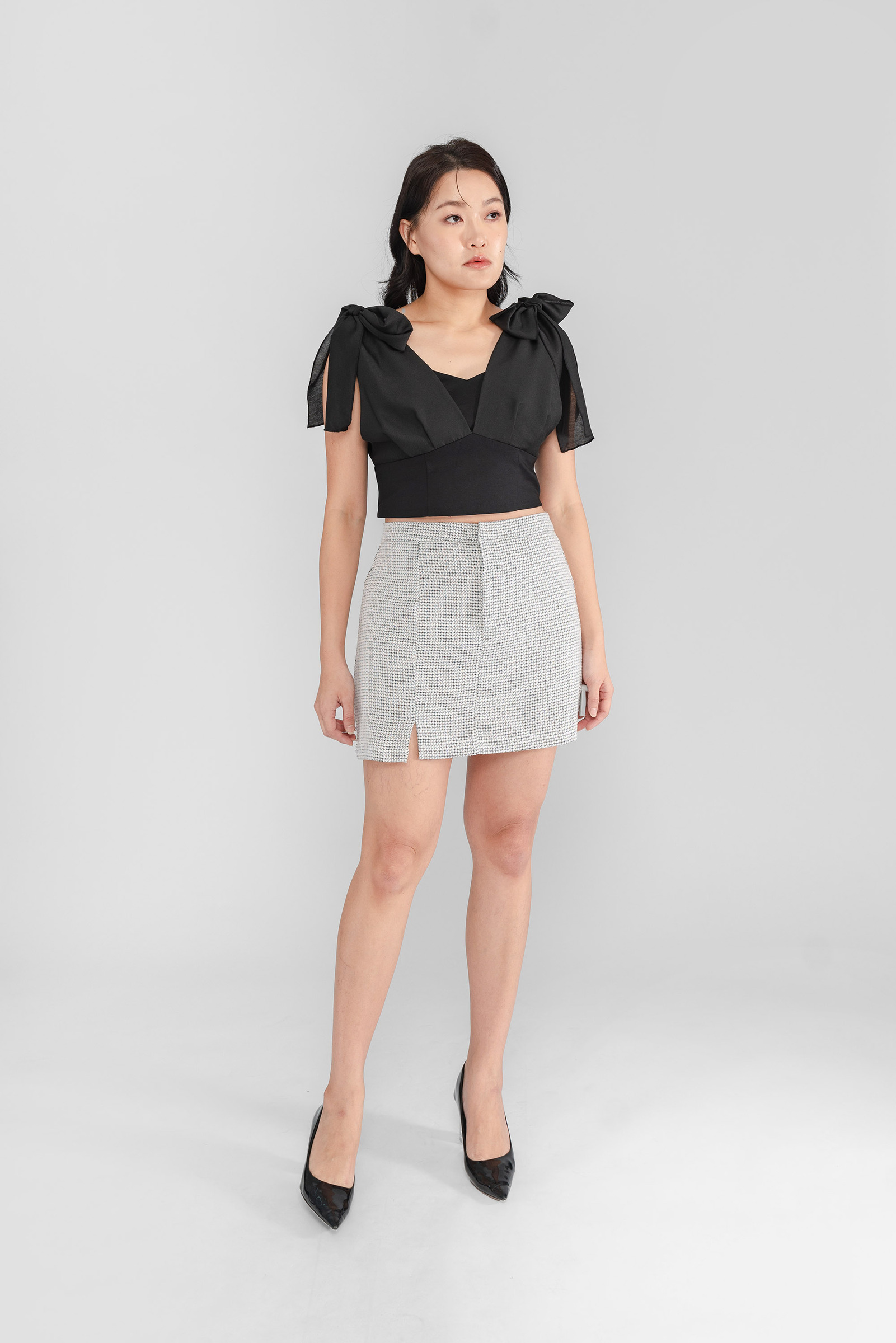 Muriel Plaid Skirt1