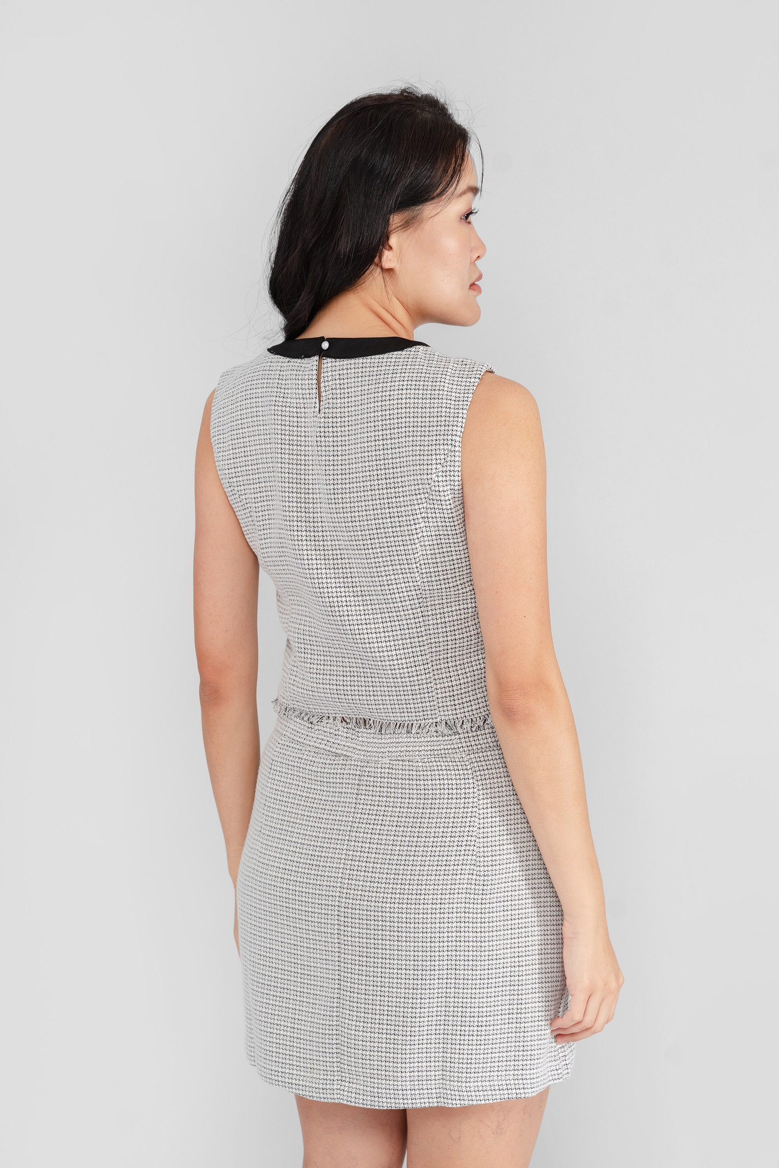 Muriel Plaid Sleeveless Top9