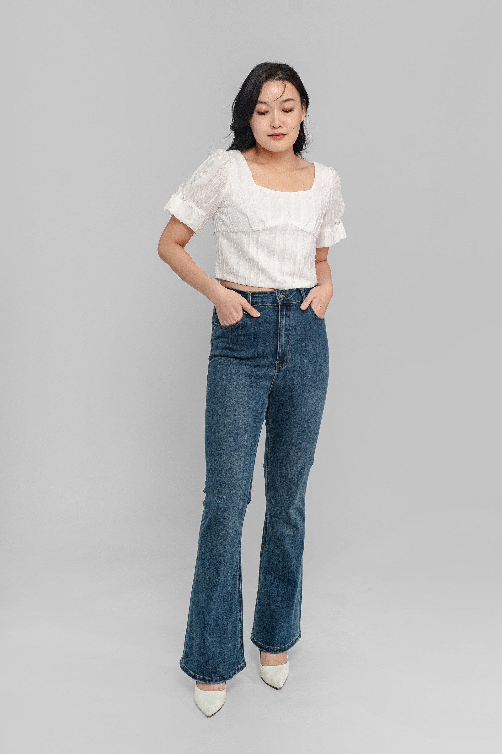 Sarye Cotton Jacquard Blouse2