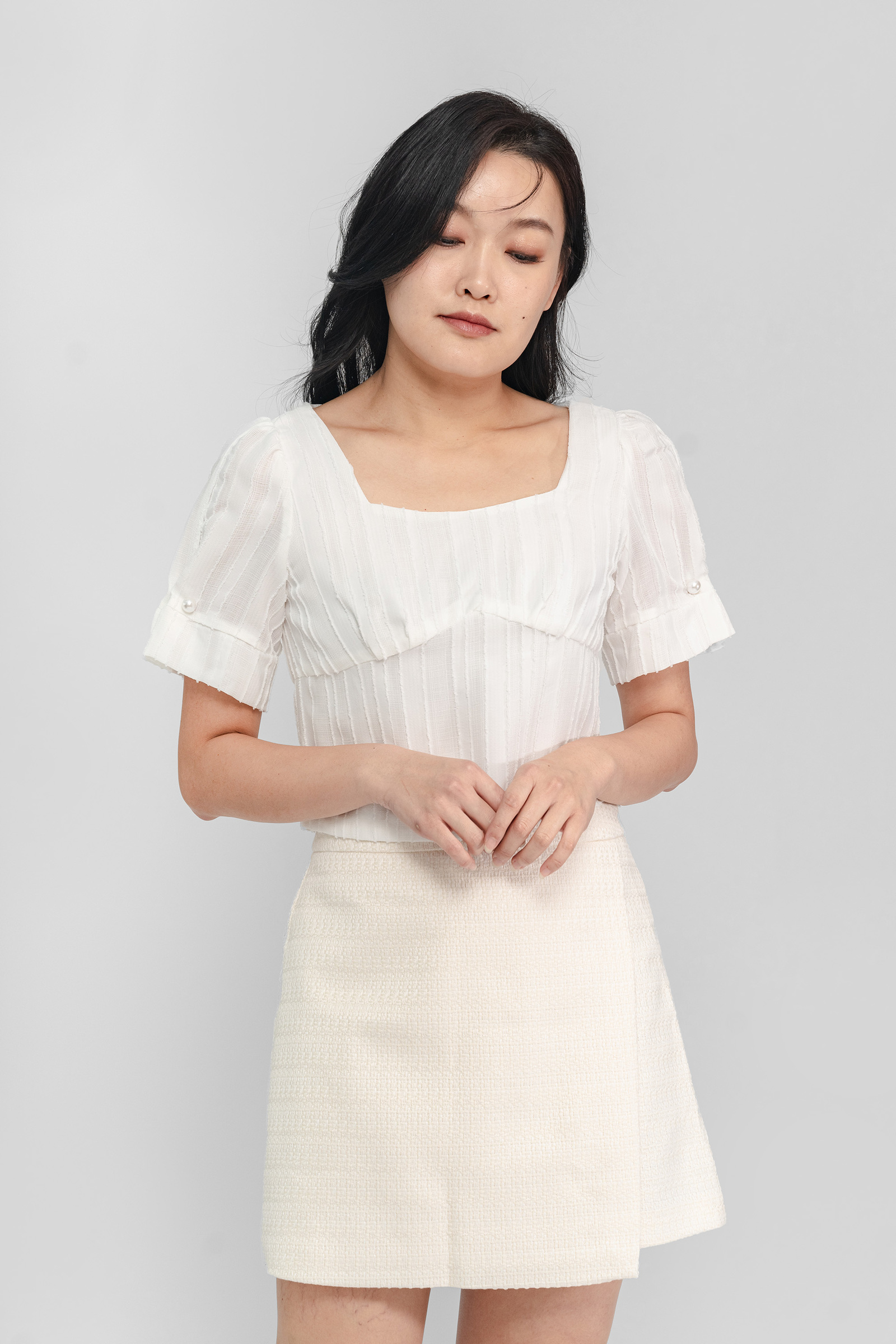 Sarye Cotton Jacquard Blouse8