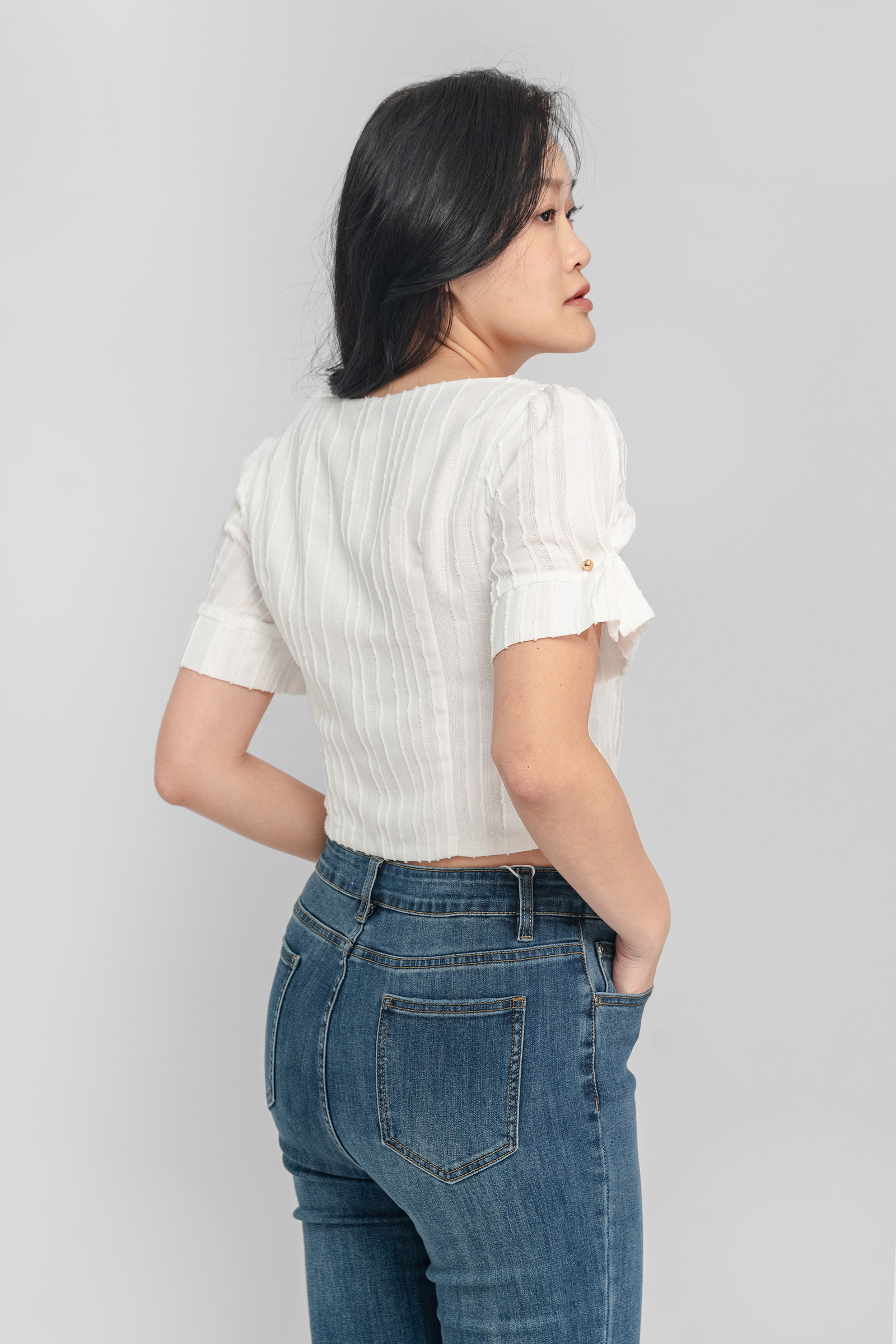 Sarye Cotton Jacquard Blouse6