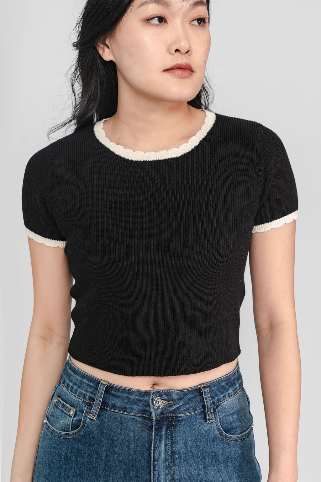 Shyrie Puff Sleeve Knit Top10