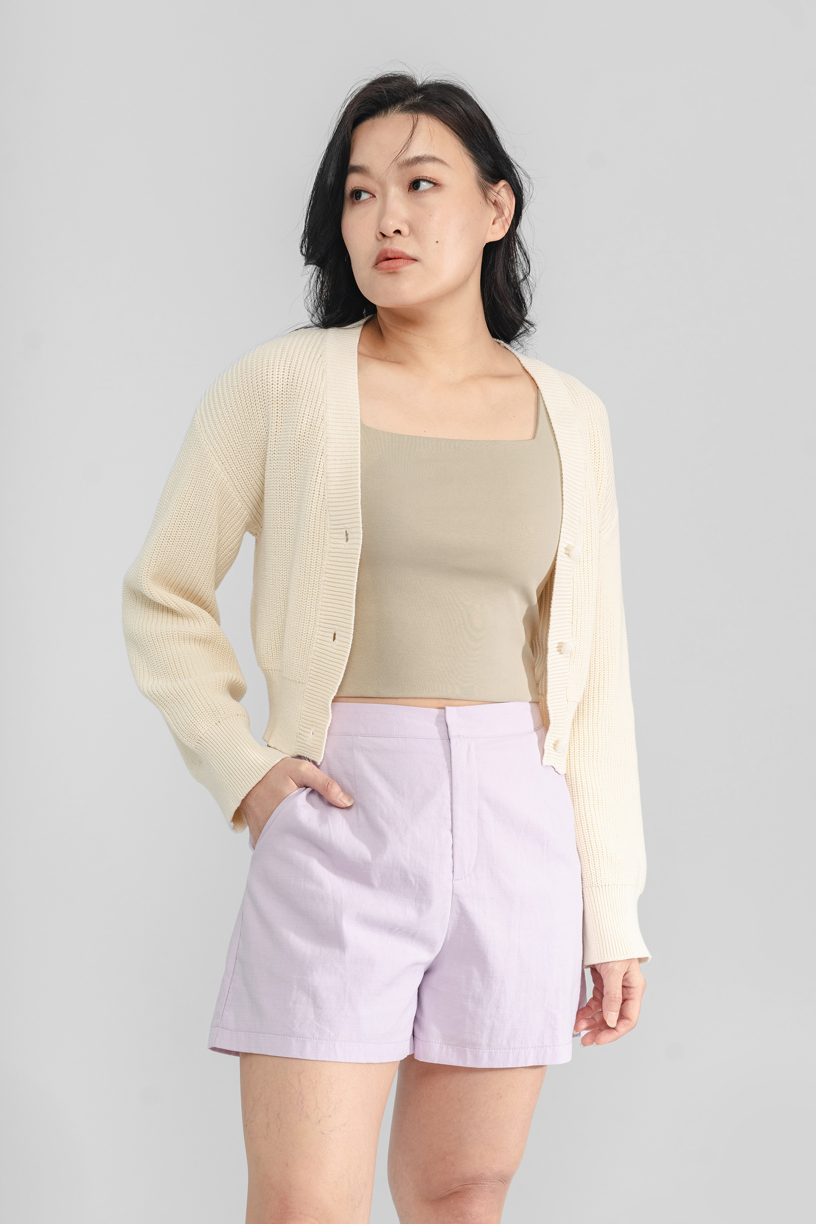 Karlie Linen Pocket Shorts2