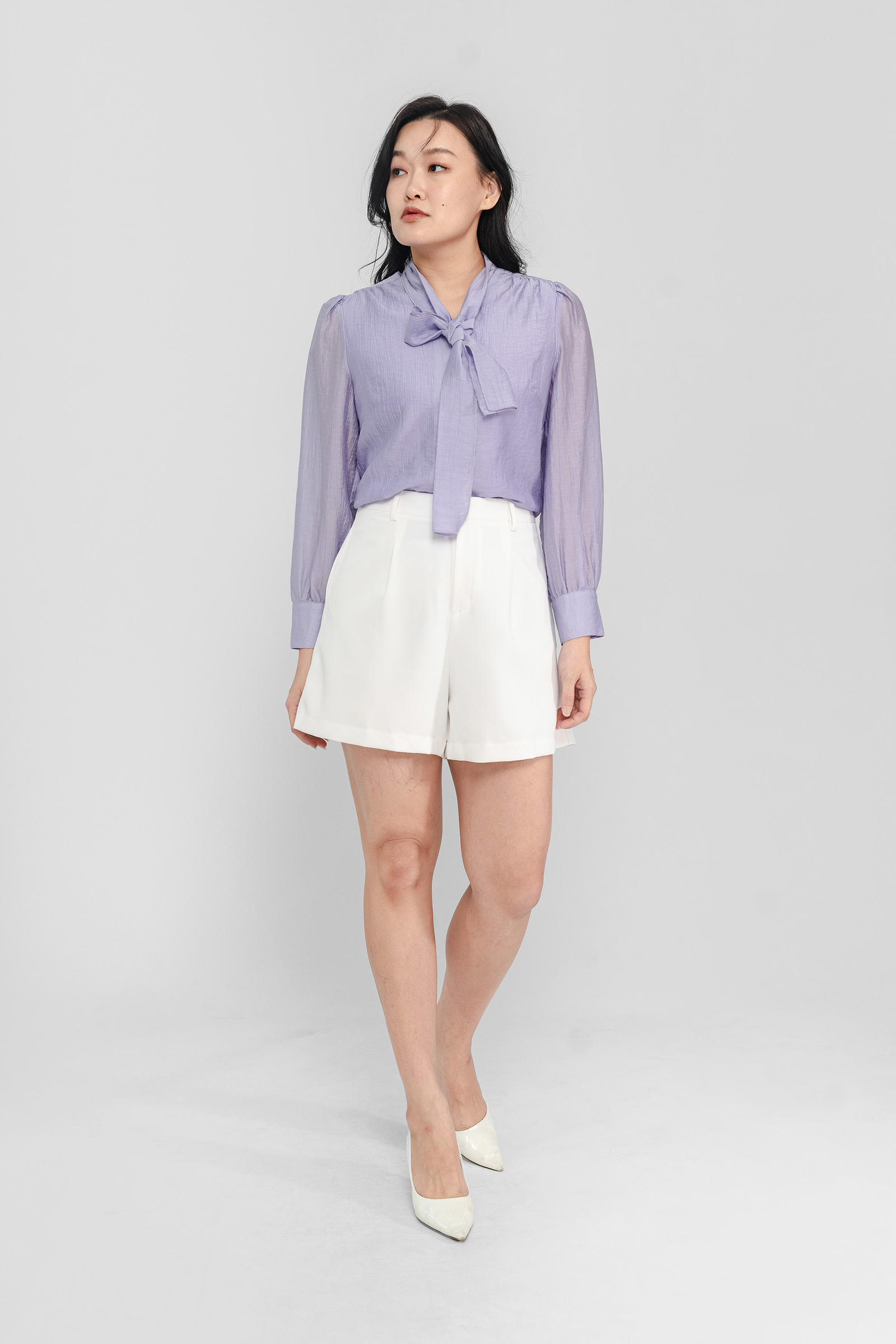 Lara Organza Long Sleeve Blouse6