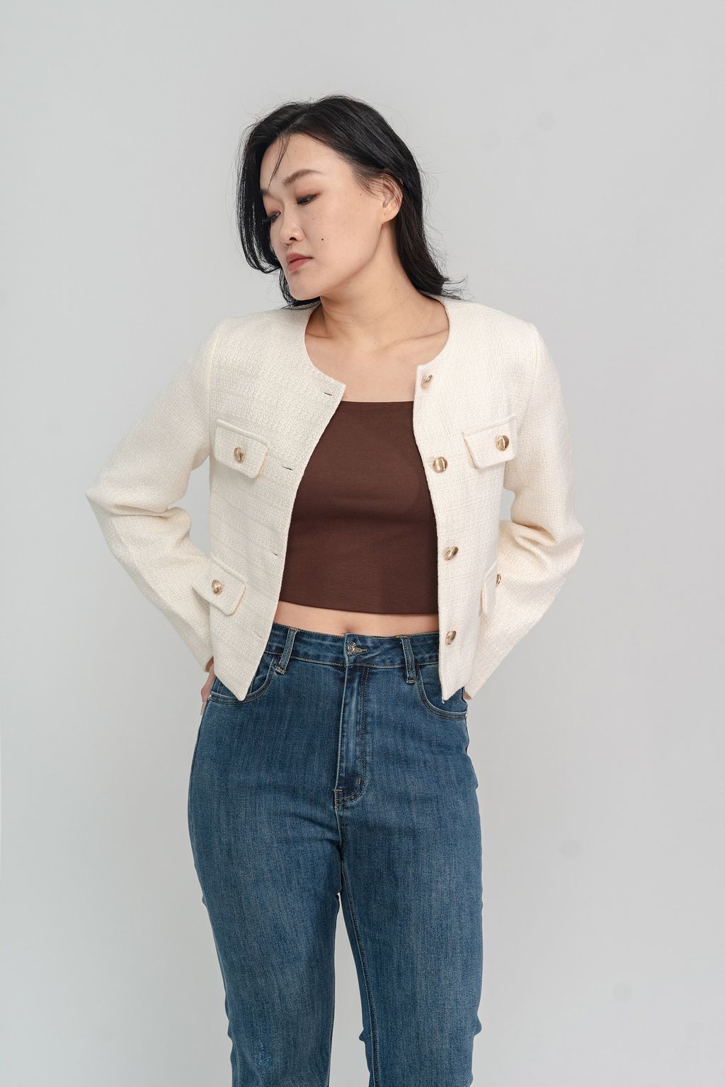 Brielle Tweed Jacket3