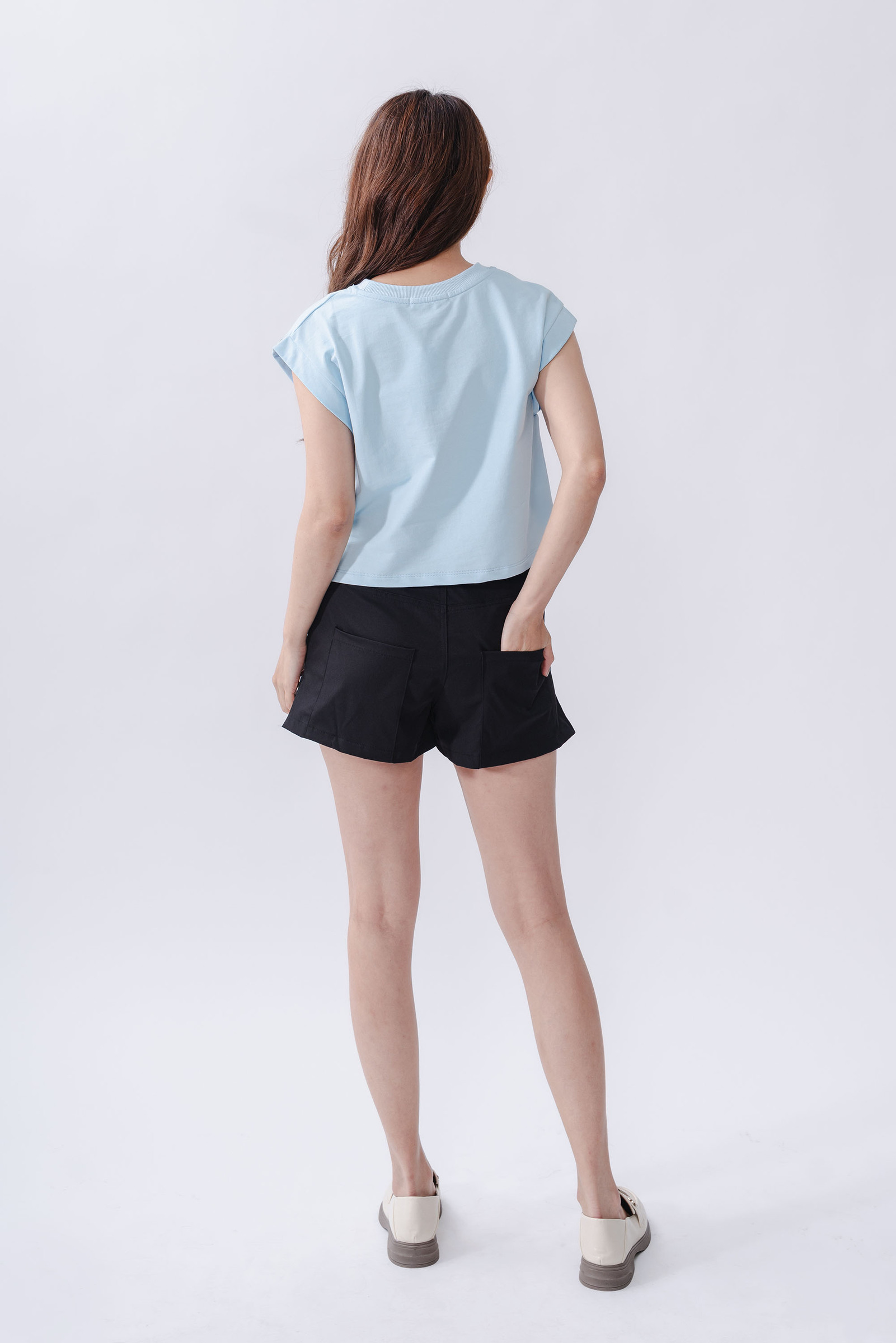 Maris Zip Hem Shorts5