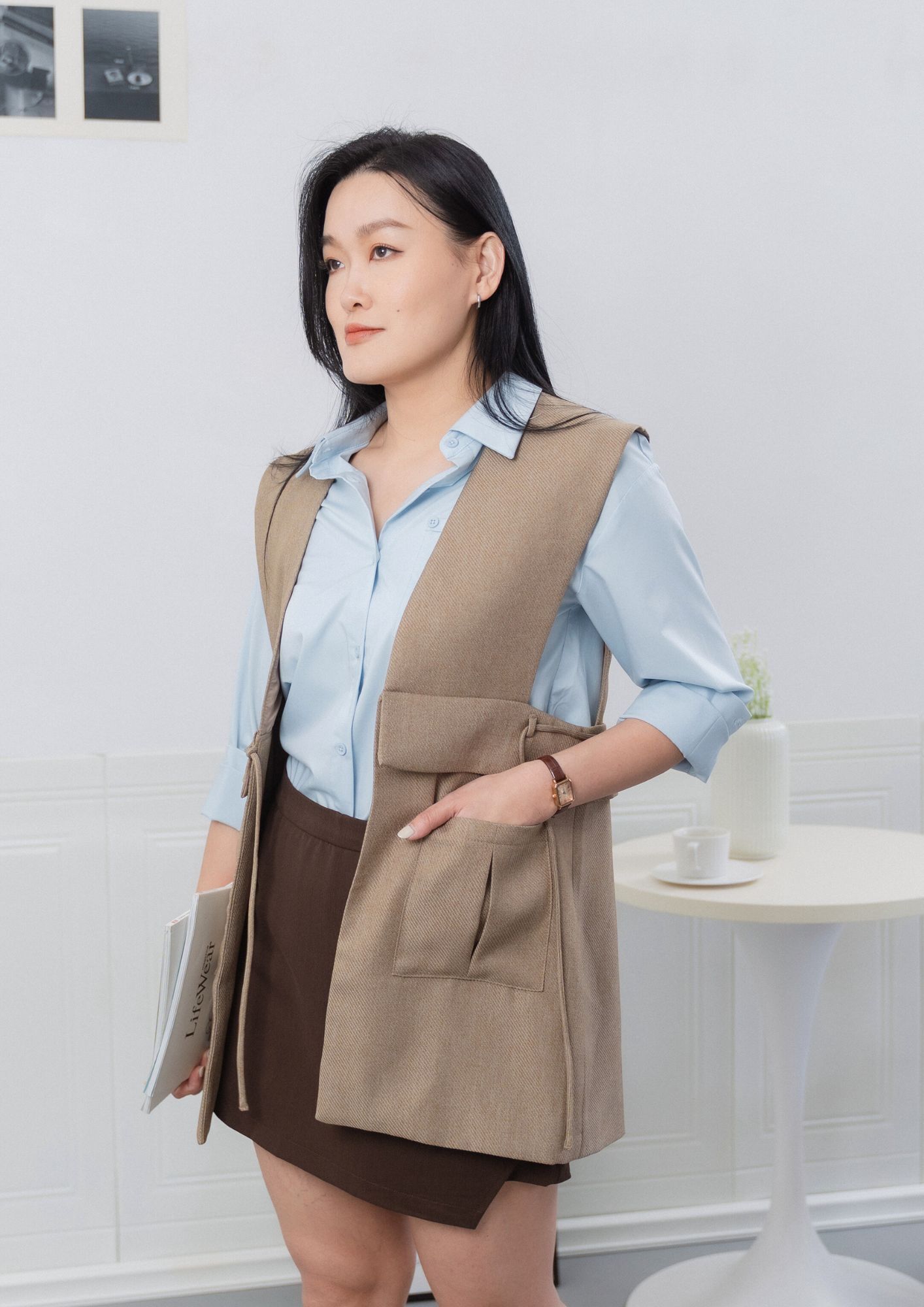 Model lnformation_ Bust 34” Waist 29.5” Hips 39.5” Height 168cm Weight 63kg Wearing size_ M size (2)