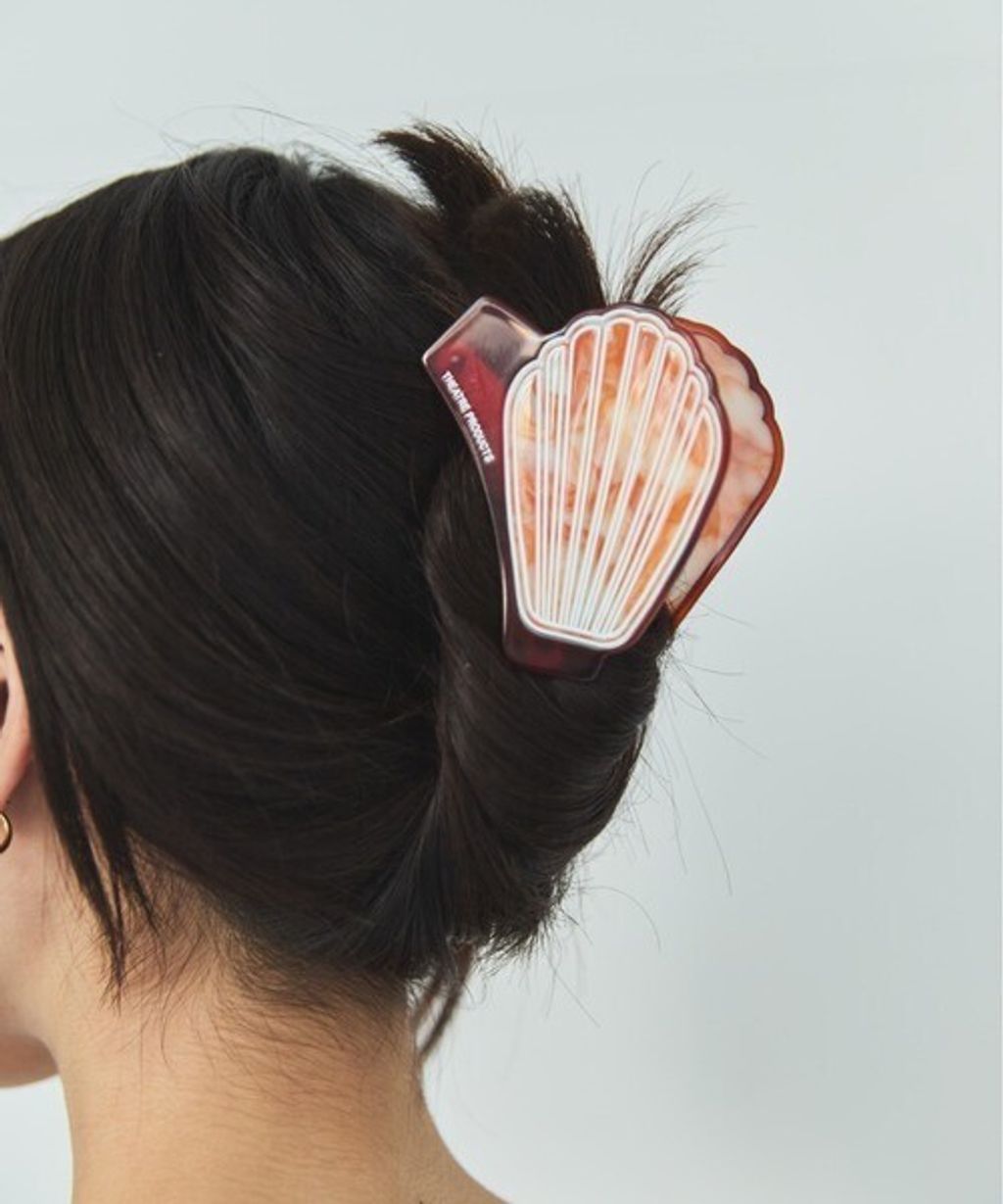 TP HAIR CLIP_貝殼_light