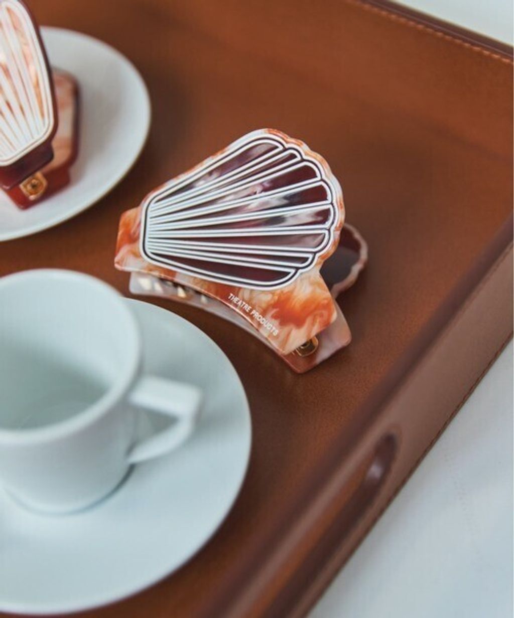 TP HAIR CLIP_貝殼_dark