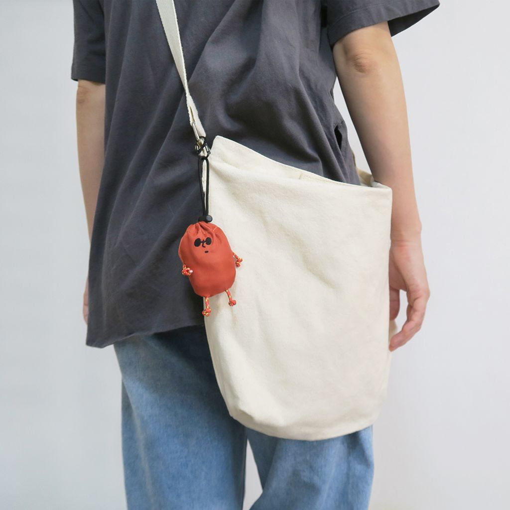 環保隨身袋_紅色_MODEL