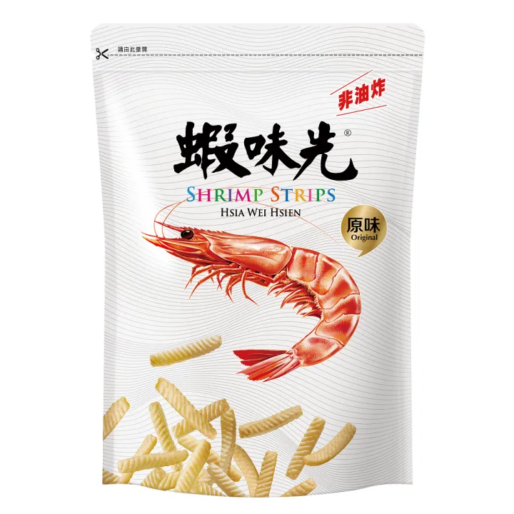 1401029600101蝦味先原味夾鏈包300g