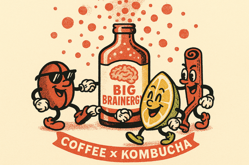 咖啡與康普茶：風味的完美邂逅