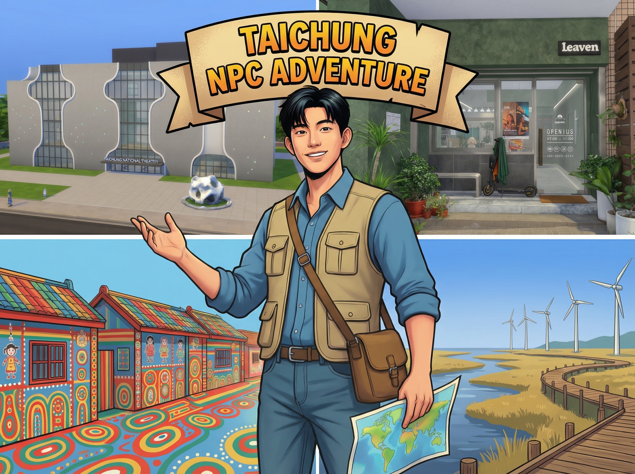 [타이중 카페] 2PM 옥택연이 찾아낸 숨은 명소, '르번(Leaven)' 방문 후기