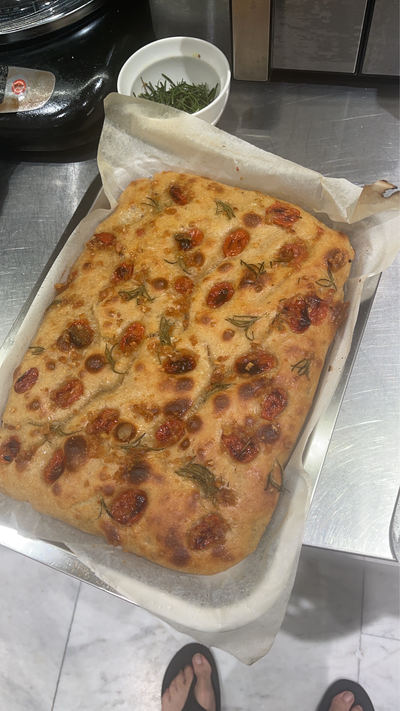 Kona with Focaccia Monster