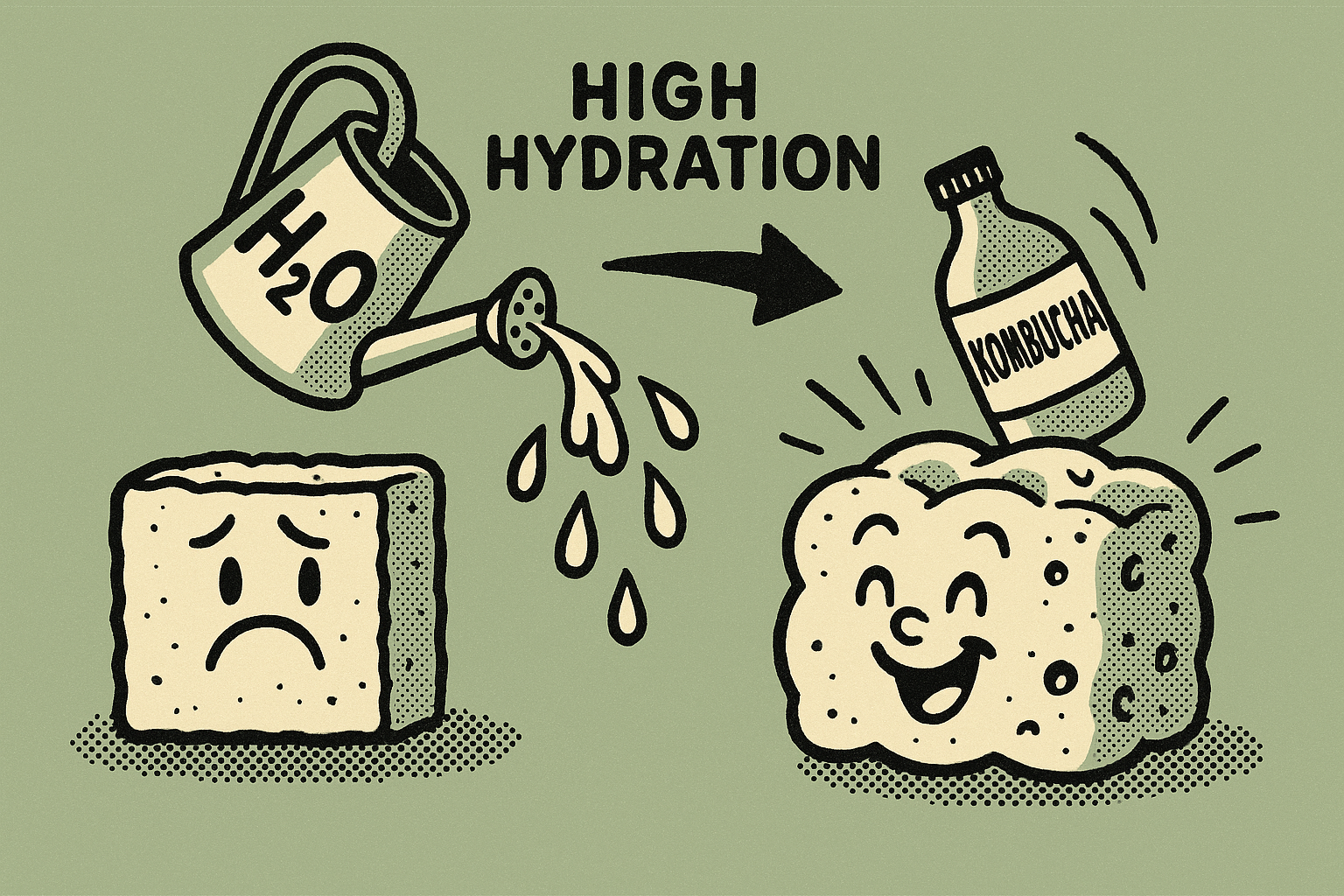 Focaccia Evolution Chart