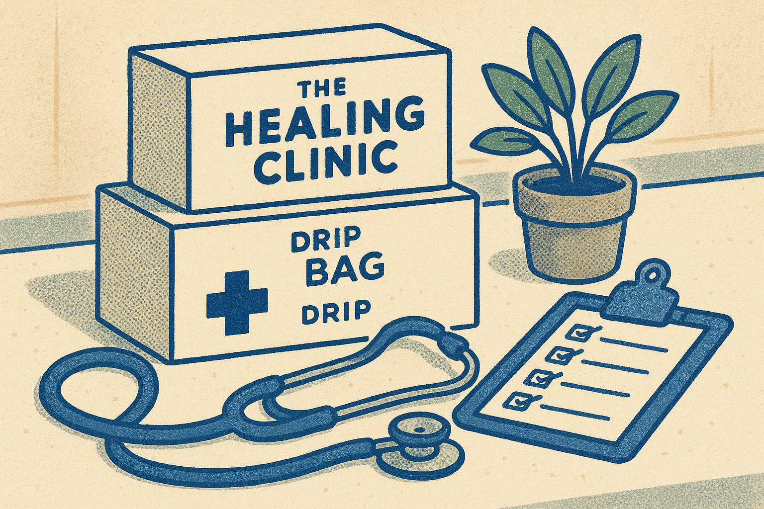 Clinic Reception Display