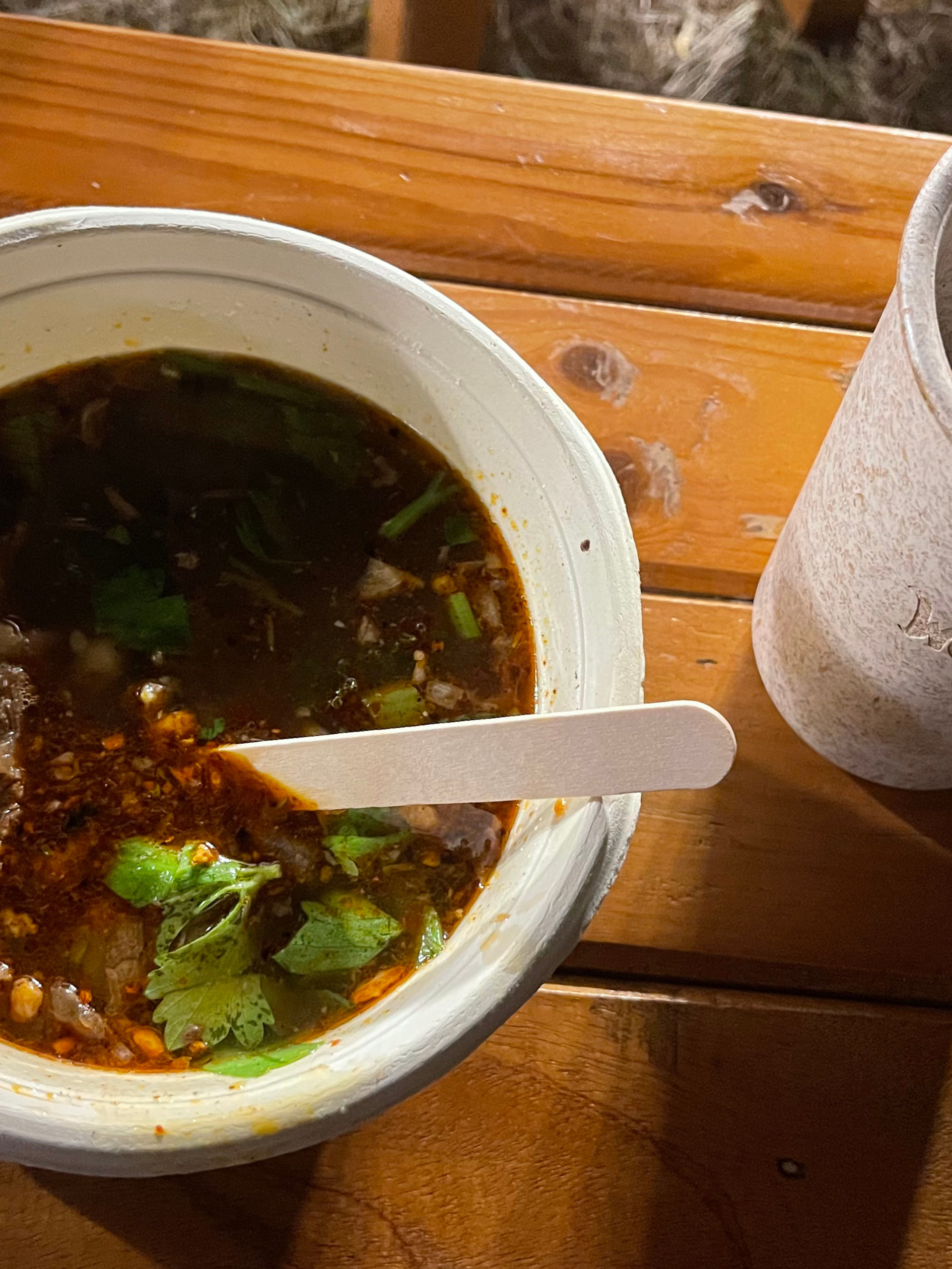 Ten Suns 牛肉湯與配料