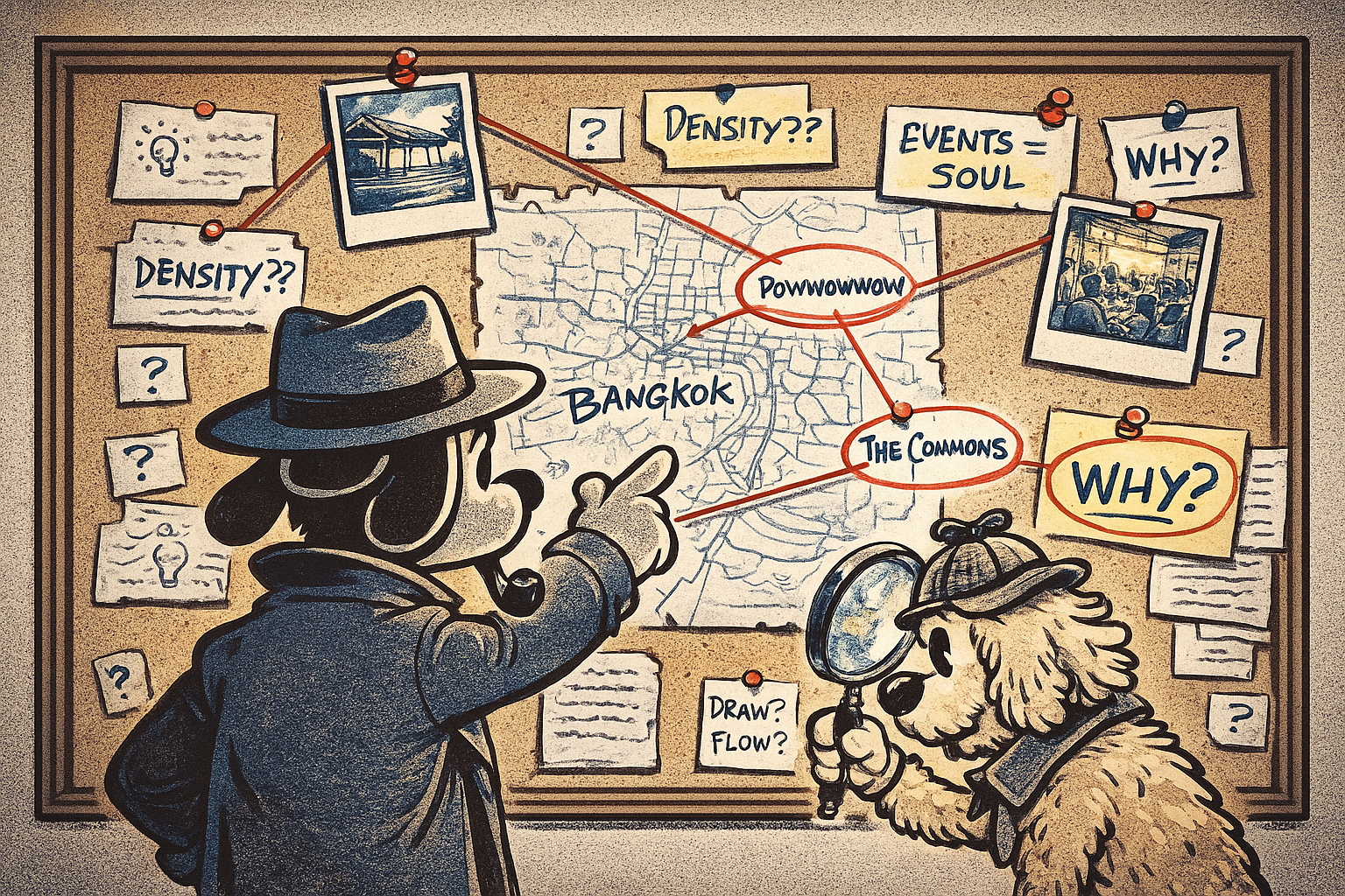 曼谷實地考察 (2025)：POWWOWWOW 的現實與 The Commons 的社群秘密｜LEAVEN 樂坊